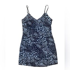 Nasty Gal Wild Card Animal Print Mini Dress